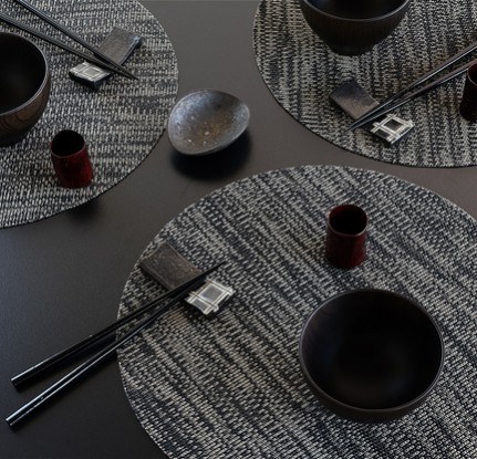 Lust auf Sushi? Tischsets von Chilewich passen zu chinesischem Essen, aber auch zu allem anderen!